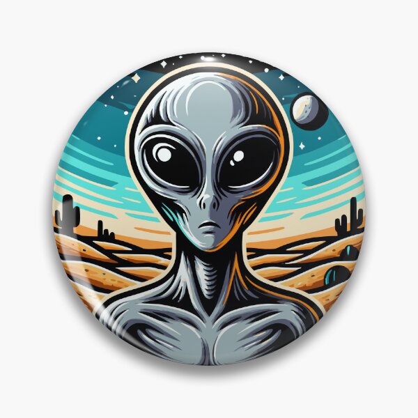 Item preview, Alien in Desert designed and sold by roswellboutique.