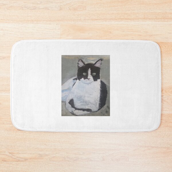 Item preview, Tuxedo cat lying down designed and sold by Jacinta hunt.