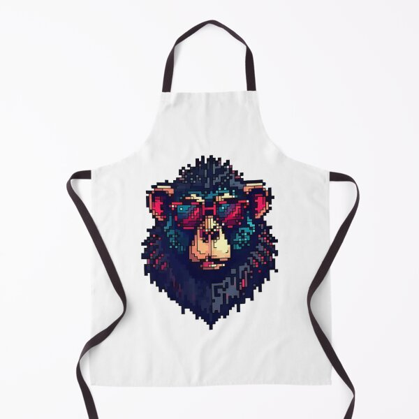 Item preview, Baboon in Pixels designed and sold by NaturePixel.