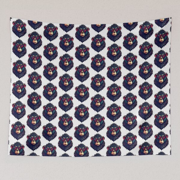 Item preview, Baboon in Pixels designed and sold by NaturePixel.