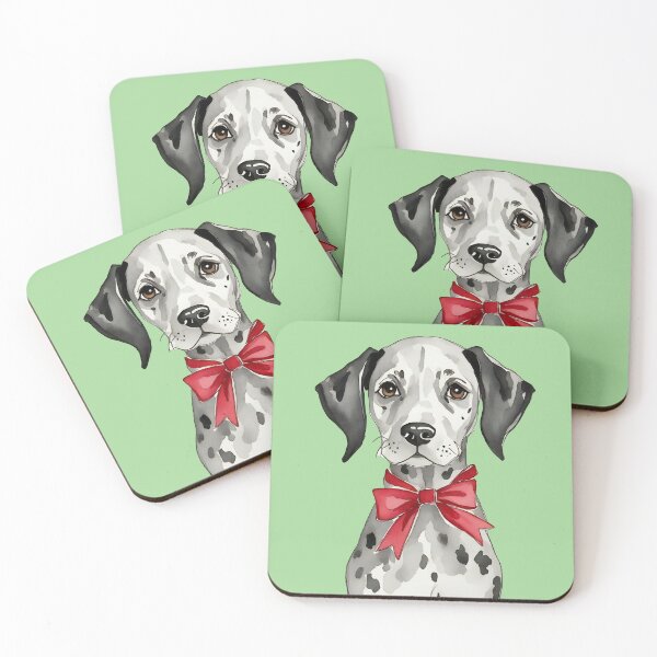 Item preview, Watercolor Dalmatian Dog Coquette designed and sold by Magnolia Valley Art.