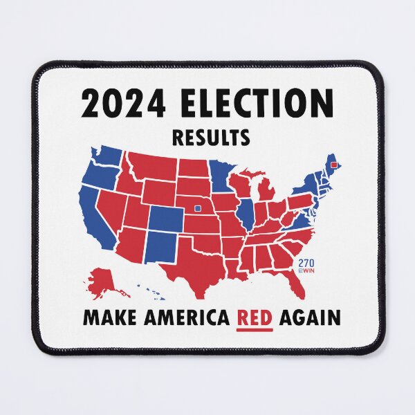 Item preview, Funny Election Results Presidential Election Jokes Make America Red Again Donald President designed and sold by FociCreate.