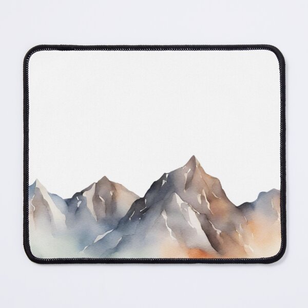 Item preview, Mountain Scene Nature Watercolor designed and sold by Tammy Marie Russell.