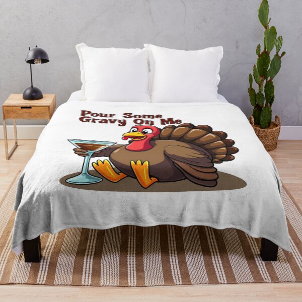 Item preview, pour some gravy on me cute turkey designed and sold by GogoGrove.