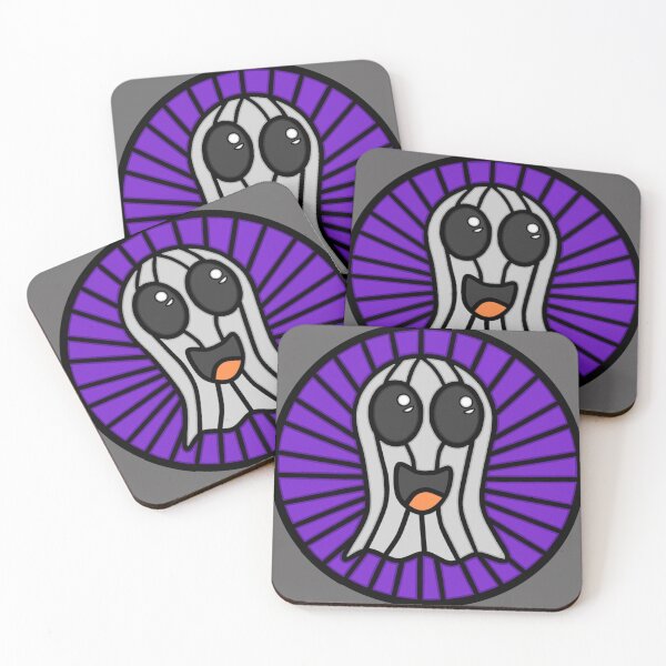 Item preview, Cute stained glass ghostie designed and sold by JuliaEnchanted.