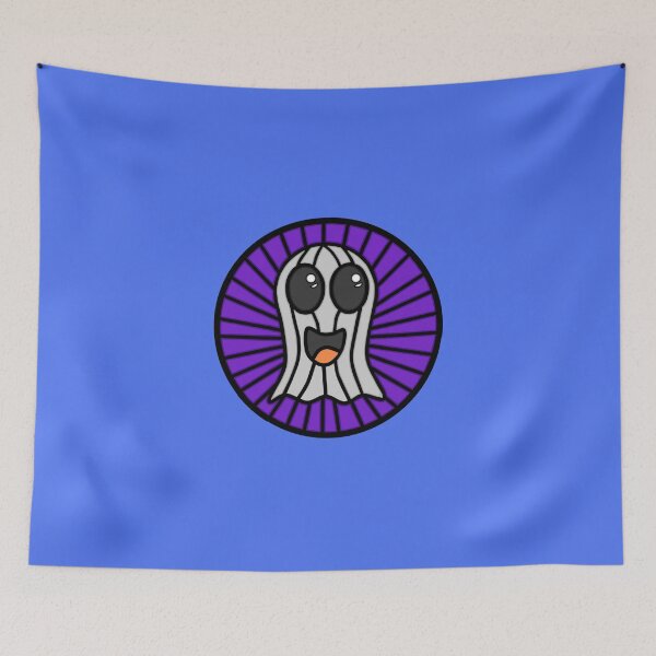 Item preview, Cute stained glass ghostie designed and sold by JuliaEnchanted.