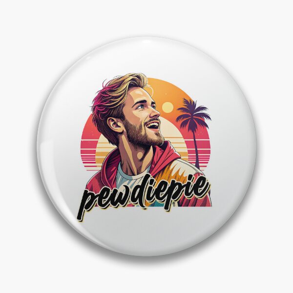Item preview, Pewdiepie Retro Pop Art designed and sold by graphic-genie.
