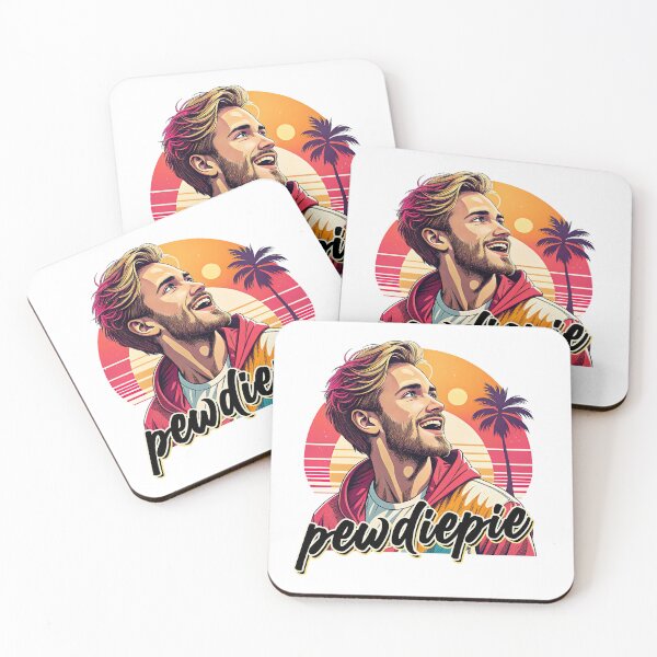 Item preview, Pewdiepie Retro Pop Art designed and sold by graphic-genie.