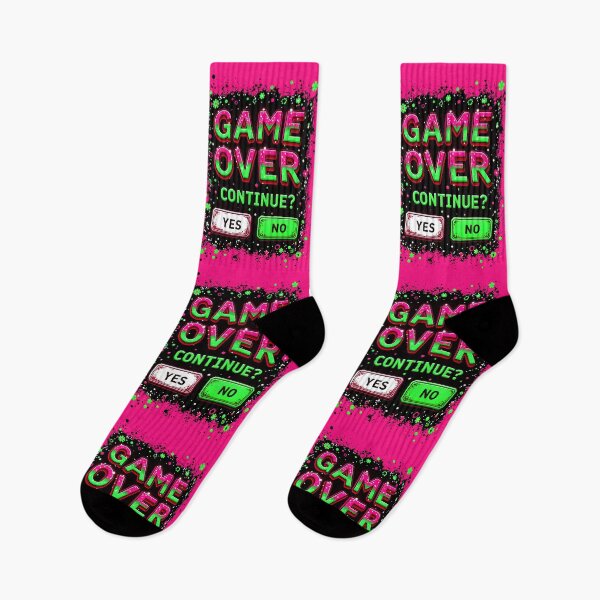 Item preview, Game Over Continue Yes No designed and sold by TheArtOfPat.