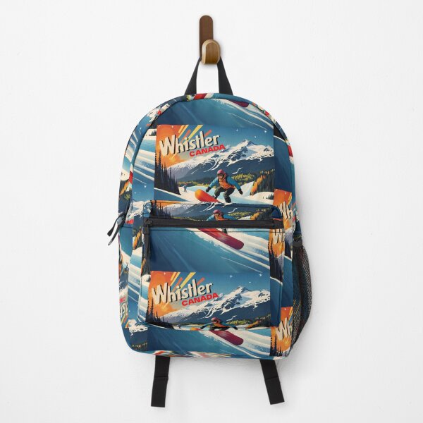 Item preview, Wall  Art Canada | Whistler Travel Vintage Poster designed and sold by kestrada2906.
