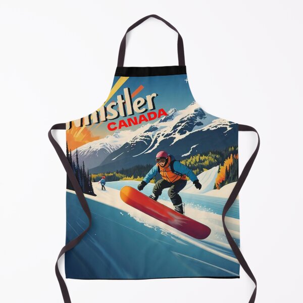 Item preview, Wall  Art Canada | Whistler Travel Vintage Poster designed and sold by kestrada2906.