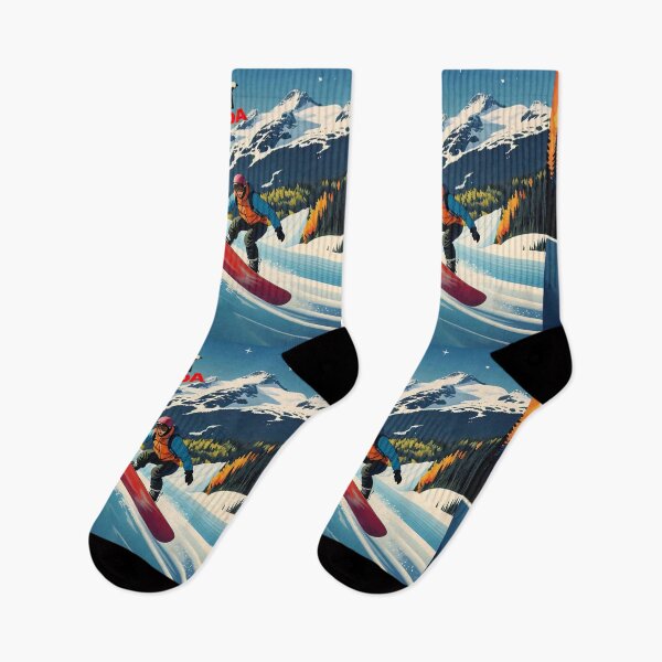 Item preview, Wall  Art Canada | Whistler Travel Vintage Poster designed and sold by kestrada2906.