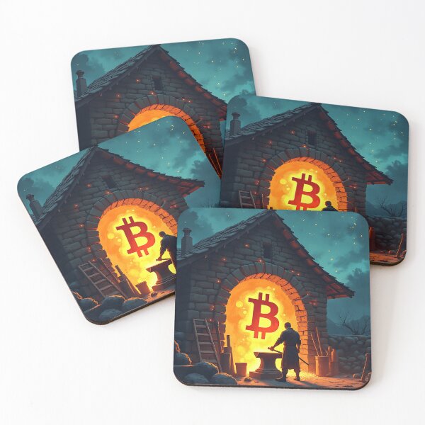 Item preview, Bitcoin River Flowing Toward Financial Freedom designed and sold by RadDeck.