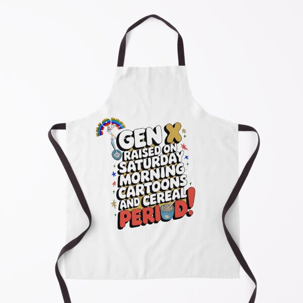 Item preview, Gen X raised on cartoons and cereal PERIOD designed and sold by Eyeba11.