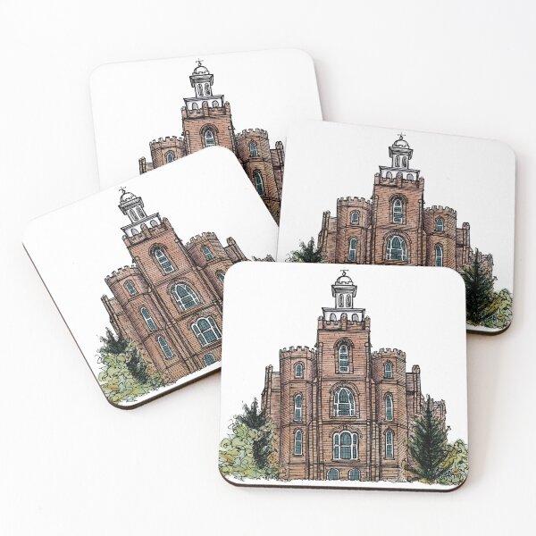 Item preview, Logan Temple Ink and Watercolor designed and sold by smilinggirld.