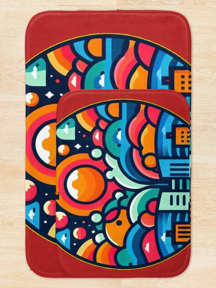 Thumbnail 5 of 6, Bath Mat, Final Communication designed and sold by HappyLifeStore6.
