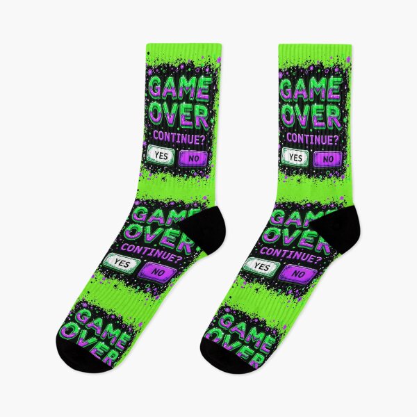 Item preview, Game Over Continue Yes No designed and sold by TheArtOfPat.