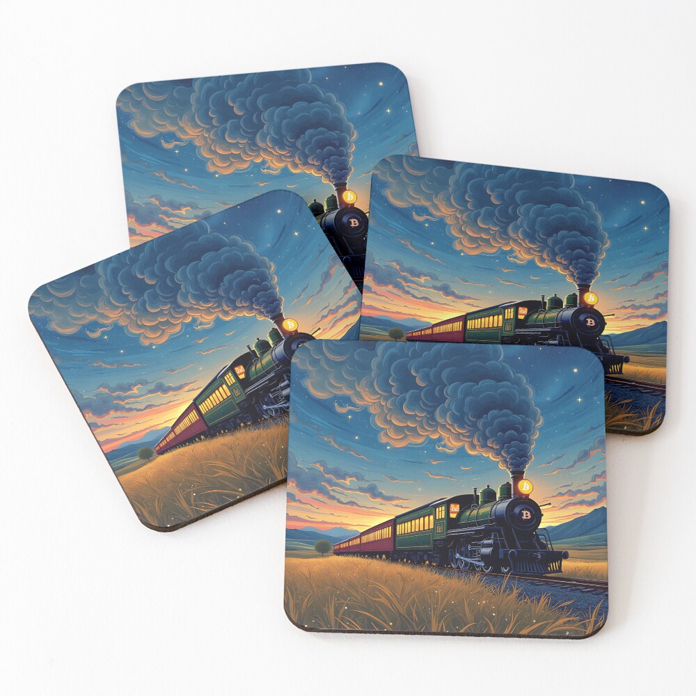 Item preview, Coasters (Set of 4) designed and sold by RadDeck.
