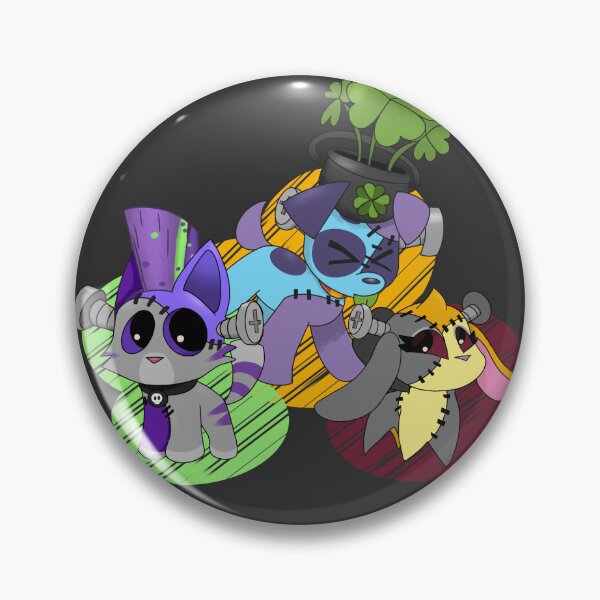Item preview, Animal Jam Frankenkitty Frankenpuppy Frankenbunny Pets designed and sold by Sunfury.