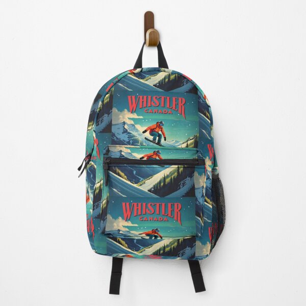 Item preview, Wall  Art Canada | Whistler Travel Vintage Poster designed and sold by kestrada2906.