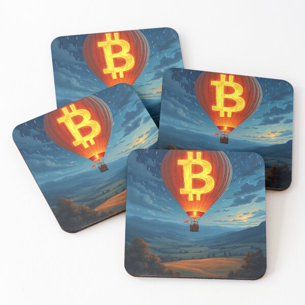 Item preview, Bitcoin Mountain Reaching New Peaks in Crypto designed and sold by RadDeck.