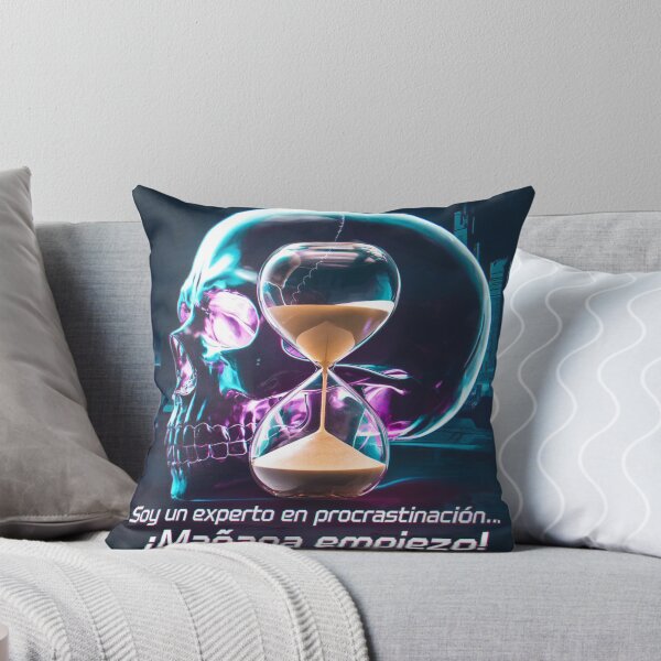Item preview, Futuristic Procrastination: I'll Start Tomorrow! designed and sold by ArtemisDesignAI.