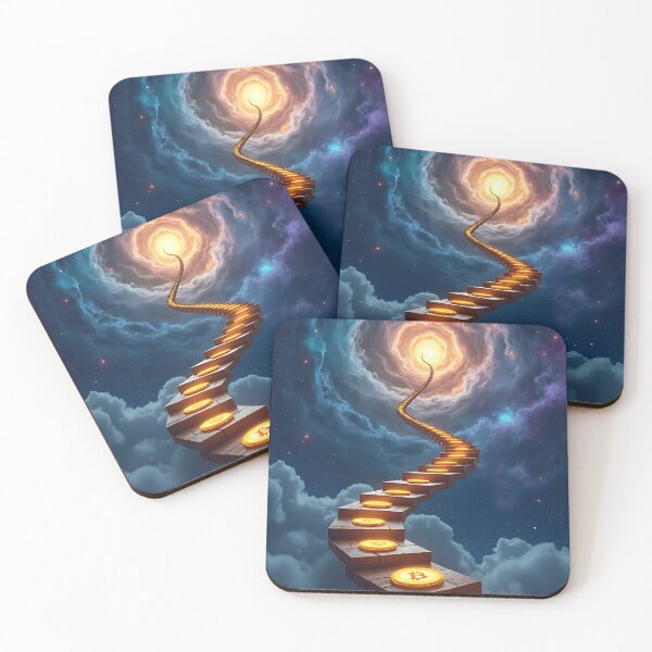 Item preview, Bitcoin River Flowing Toward Financial Freedom designed and sold by RadDeck.