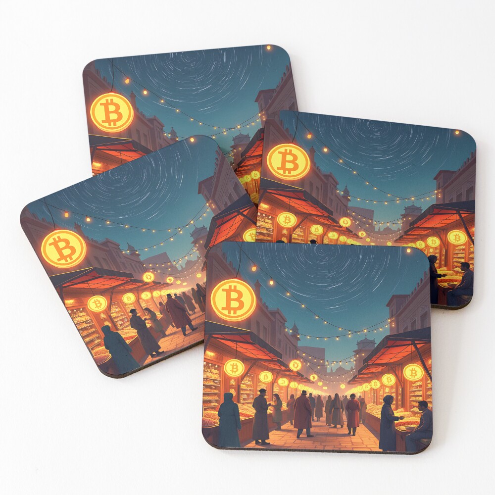 Item preview, Coasters (Set of 4) designed and sold by RadDeck.
