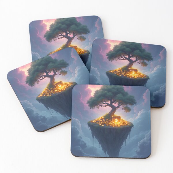 Item preview, Bitcoin Tree of Wealth Growing Financial Freedom designed and sold by RadDeck.
