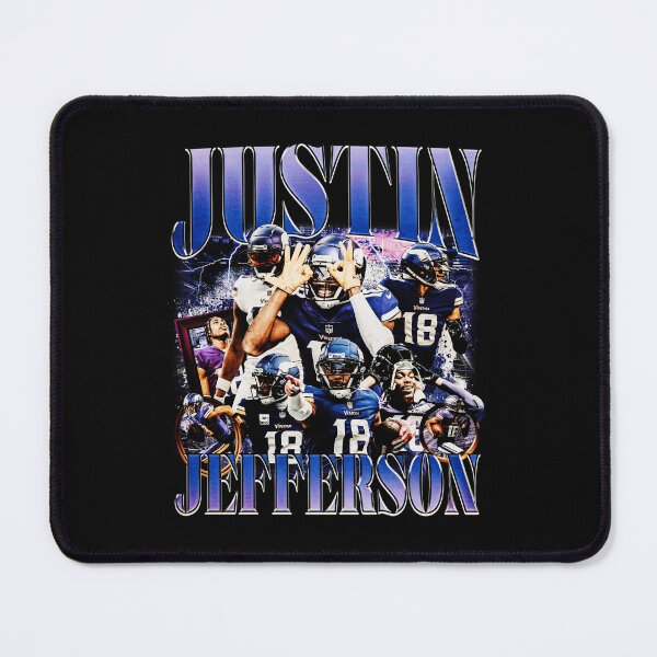 Item preview, Justin Jefferson Graphic Bootleg Tee Vintage 90s Style designed and sold by ShopMagicMagem.