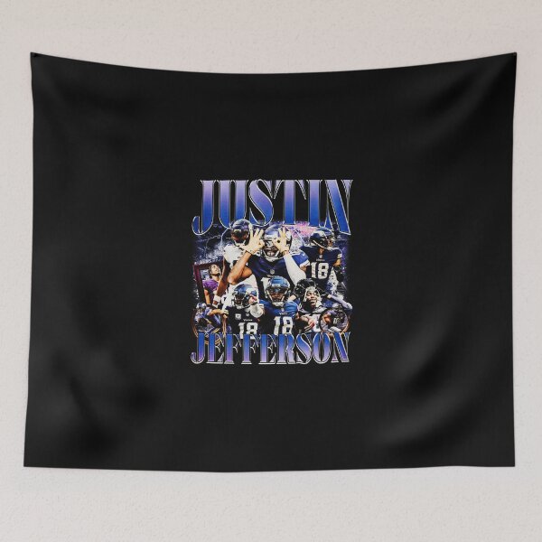 Item preview, Justin Jefferson Graphic  Bootleg Tee Vintage 90s Style designed and sold by ShopMagicMagem.