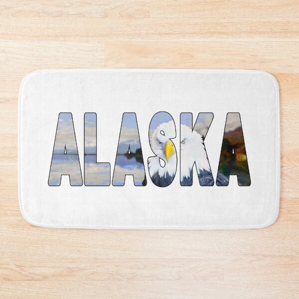 Item preview, ALASKA - Valdez USA Bald Eagle on the Waterfront designed and sold by Adam Gormley.