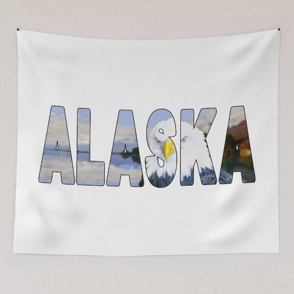 Item preview, ALASKA - Valdez USA Bald Eagle on the Waterfront designed and sold by Adam Gormley.