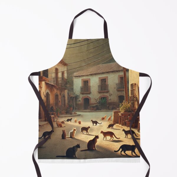 Item preview, Stray cat at dusk designed and sold by Catsmoment.