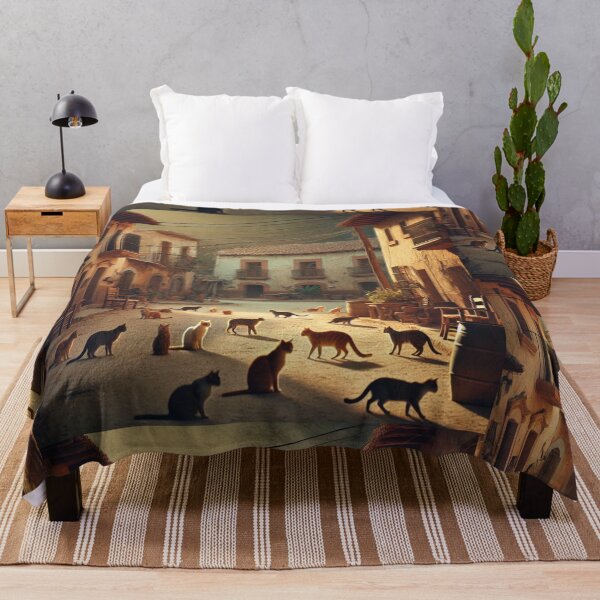 Item preview, Stray cat at dusk designed and sold by Catsmoment.