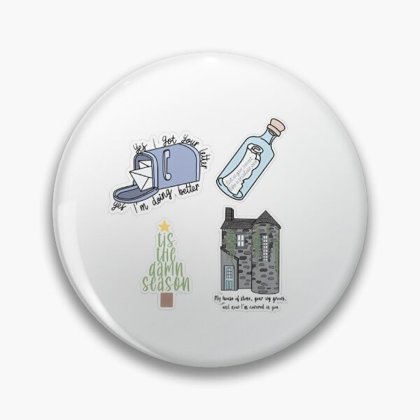 Item preview, Evermore stickers set x4 designed and sold by martirush.