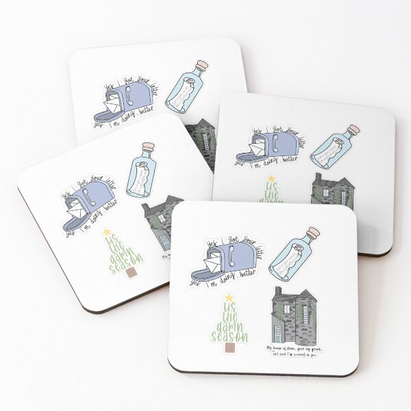 Item preview, Evermore stickers set x4 designed and sold by martirush.