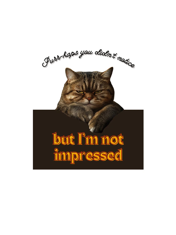 Thumbnail 4 of 4, iPhone Case, Not Impressed designed and sold by Cat Babe.