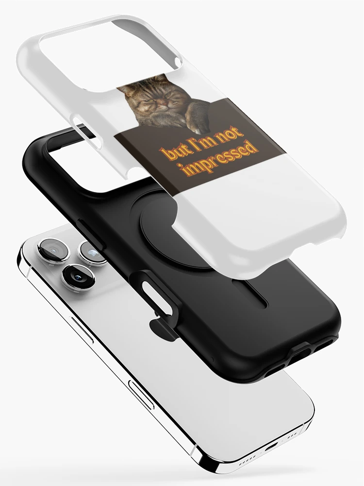 Thumbnail 2 of 4, iPhone Case, Not Impressed designed and sold by Cat Babe.