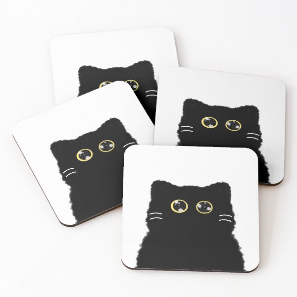 Item preview, Cute Eyes Kuroneko designed and sold by MichiJowi.