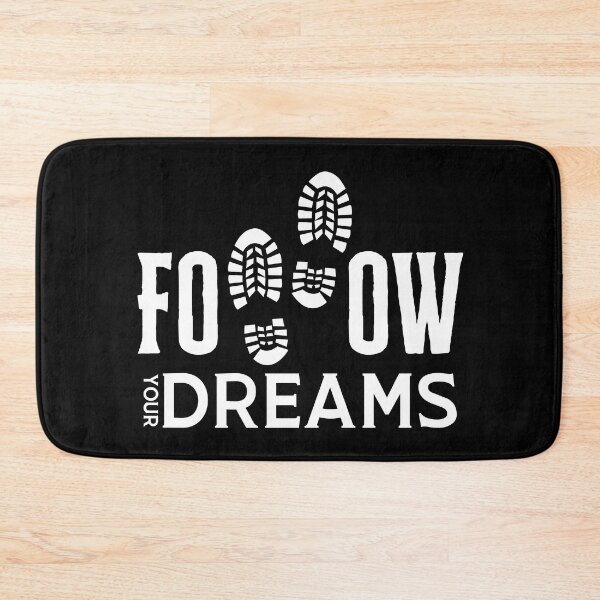 Item preview, Follow Your Dreams Typography designed and sold by The magic  Yellow bus.
