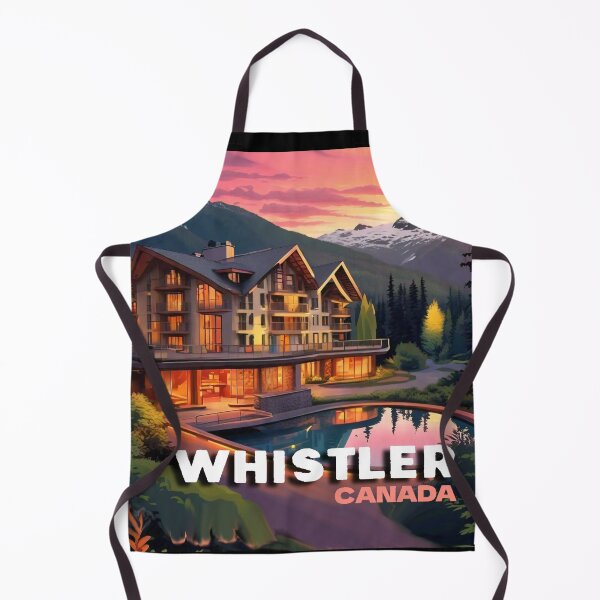 Item preview, Wall  Art Canada | Whistler Travel Vintage Poster designed and sold by kestrada2906.