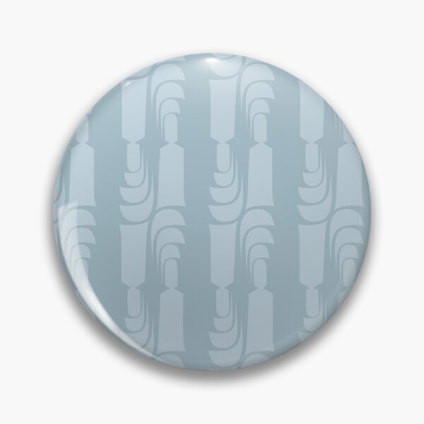 Item preview, Soft Dusty Blue U Arch Wave Pattern designed and sold by ameliacm.