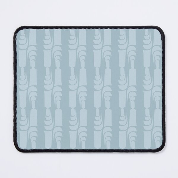 Item preview, Soft Dusty Blue U Arch Wave Pattern designed and sold by ameliacm.