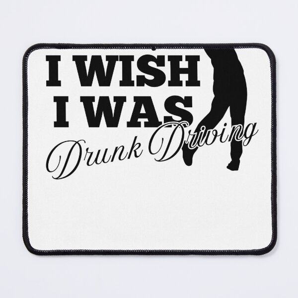 Item preview, I Wish I was Drunk Driving Golf Pun Ironic Meme Funny designed and sold by SortaPrettyOk.