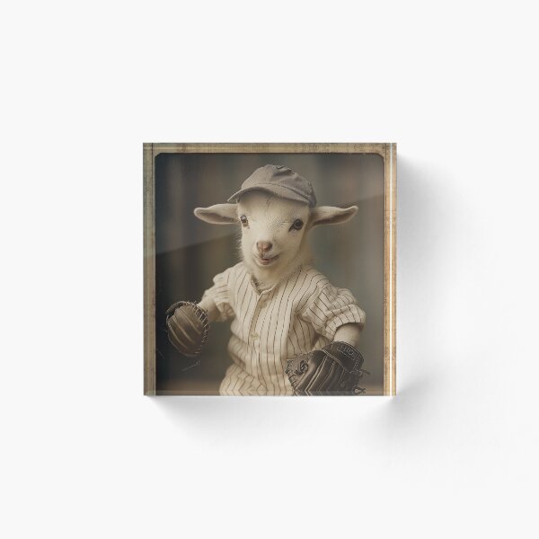 Item preview, BabyGoat_Baseball_Card_04 designed and sold by Godzilla Shop.