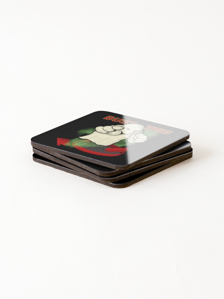 Thumbnail 4 of 5, Coasters (Set of 4), Bust This! designed and sold by TLBugg.