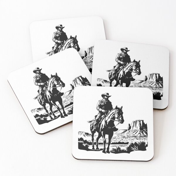 Item preview, Lone Cowboy Mojave Desert West Ranger Gunslinger Horse designed and sold by inkoutninja.