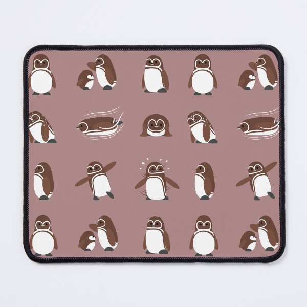 Item preview, Galapagos Penguin Cute Characters Dancing designed and sold by SUPERHERON.