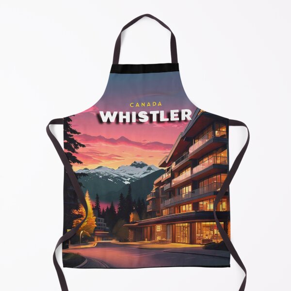 Item preview, Wall  Art Canada | Whistler Travel Vintage Poster designed and sold by kestrada2906.